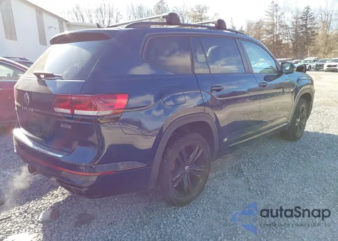 2022 Volkswagen Atlas 3.6L V6 Sel R-Line Black from USA, damaged, VIN 1V2SR2CA7NC559290